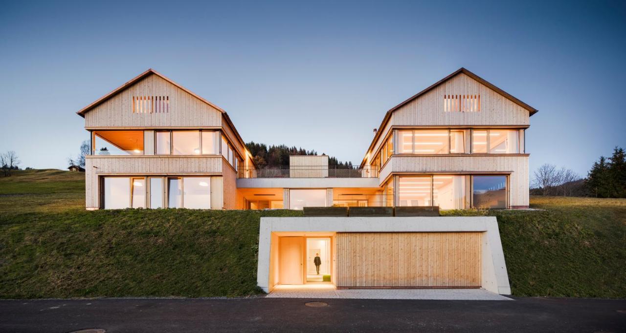 Ferienhaus Bergfrieden Laterns Auf 1.170 M Exterior foto