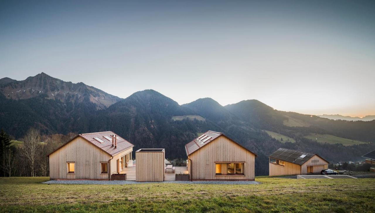 Ferienhaus Bergfrieden Laterns Auf 1.170 M Exterior foto
