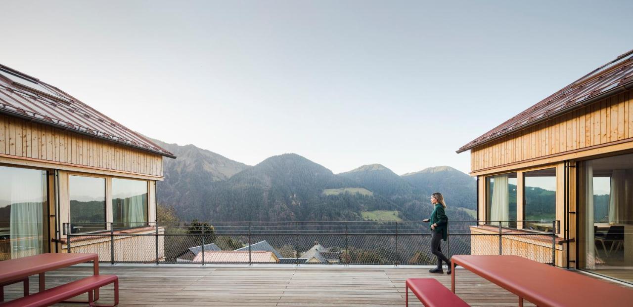 Ferienhaus Bergfrieden Laterns Auf 1.170 M Exterior foto